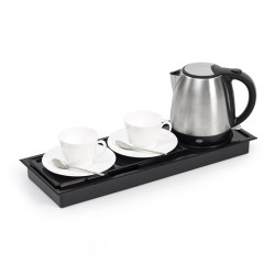 Fantom Protray 2015TP Hotel Type Catering Tray, 12 Pieces, Black - 3