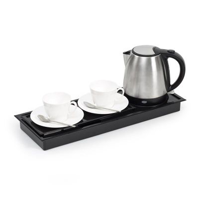 Fantom Protray 2015TP Hotel Type Catering Tray, 12 Pieces, Black - Fantom