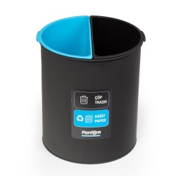 Fantom Roomcycle 20 Waste Paper Bin, 2x6 L - 1