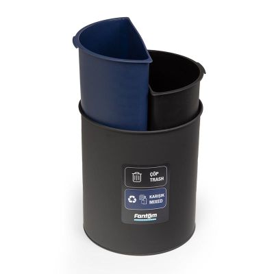 Fantom Roomcycle 21 Mixed Garbage Waste Bin, 2x6 L - Fantom