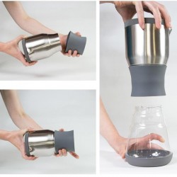 FellowProducts Manual Duo Coffee Steeper Qualified Coffee Brewer, серый - 5