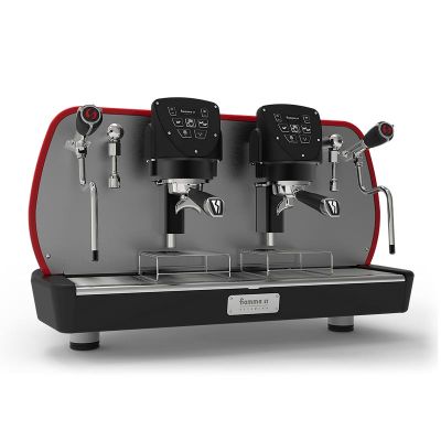Fiamma Astrolab Multiboiler Tall Cup Espresso Coffee Machine, 2 группы, черный - Fiamma