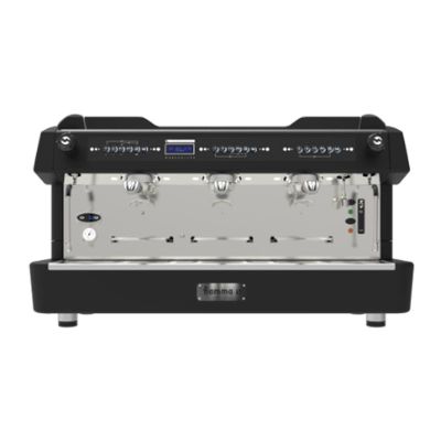 Fiamma Compass 3 Double Boiler Tall Cup Espresso Kahve Makinesi, 3 Gruplu, Siyah - 1