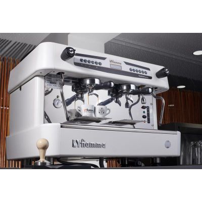 Fiamma Quadrant 2 DSP TC Espresso Coffee Machine, 2 Groups, White - 3