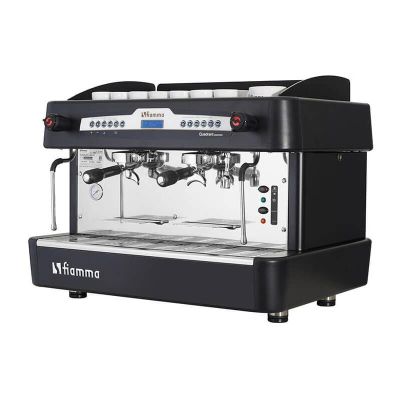 Fiamma Quadrant 2 DSP TC Espresso Kahve Makinesi, 2 Gruplu, Siyah - 2