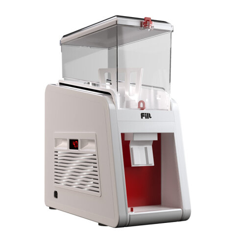 Fill Classic C1-K2 Cold Beverage Dispenser with Mixer, 19 L, White Red 