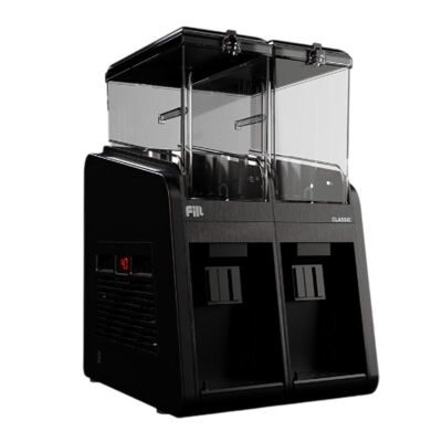 Fill Диспенсер для холодных напитков Classic C2-S1 с фонтаном, 2х19 л, черный - Fill