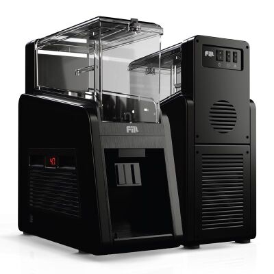 Fill Classic Pro P1-S1 Cold Beverage Dispenser with Fountain, 19 L, Black - Fill