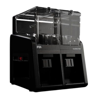 Fill Диспенсер для холодных напитков Classic Pro P2-S1 с фонтаном, 2х19 л, черный - Fill