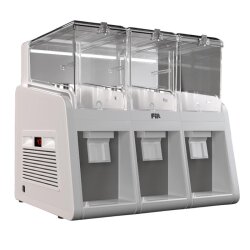 Fill Classic Pro P3-G1 Cold Beverage Dispenser with Fountain, 3x19 L, White Grey 