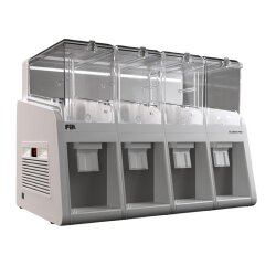 Fill Диспенсер для холодных напитков Classic Pro P4-G1 с фонтаном, 4x19 л, белый серый 