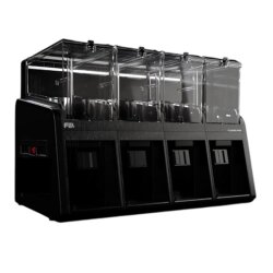 Fill Диспенсер для холодных напитков Classic Pro P4-S1 с фонтаном, 4x19 л, черный - Fill