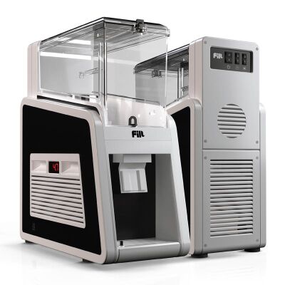 Fill P1-B1 Fıskiyeli Soğuk İçecek Dispenseri, 19 L, Beyaz Siyah - 2