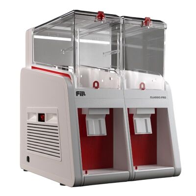 Fill Classic Pro P2-K1 Fıskiyeli Soğuk İçecek Dispenseri, 2x19 L, Beyaz Kırmızı - Fill