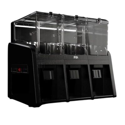 Fill Classic Pro P3-S1 Fıskiyeli Soğuk İçecek Dispenseri, 3x19 L, Siyah - Fill