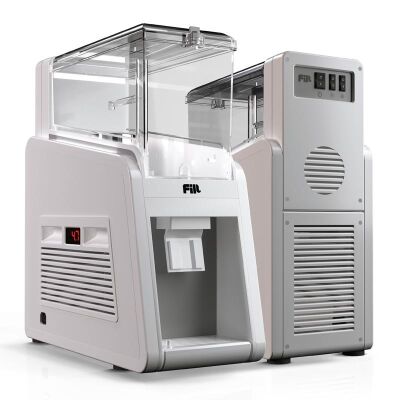 Fill P4-G1 Fıskiyeli Soğuk İçecek Dispenseri, 4x19 L, Beyaz Gri - 2