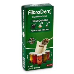 FiltroDem L 2-10 пакетиков для заваривания чая, 80 шт. - FiltroDem