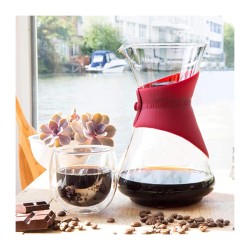 Finum Bloom and Flow Pour Over Chemex Kahve Demleyici, 5 чашек, 700 мл - Finum (1)