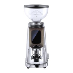 Fiorenzato AllGround Kahve Değirmeni, Chrome Plated & American Walnut - 1