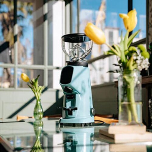 Fiorenzato AllGround Coffee Grinder, Pastel Blue - 2