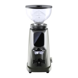 Fiorenzato AllGround Coffee Grinder, Sage & Satin Metallic Silver - 1