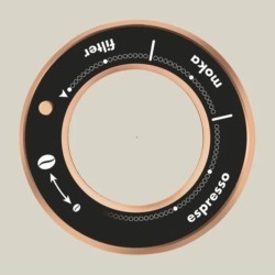 Fiorenzato AllGround Kahve Değirmeni, Artic White & Canaletto Walnut - 3