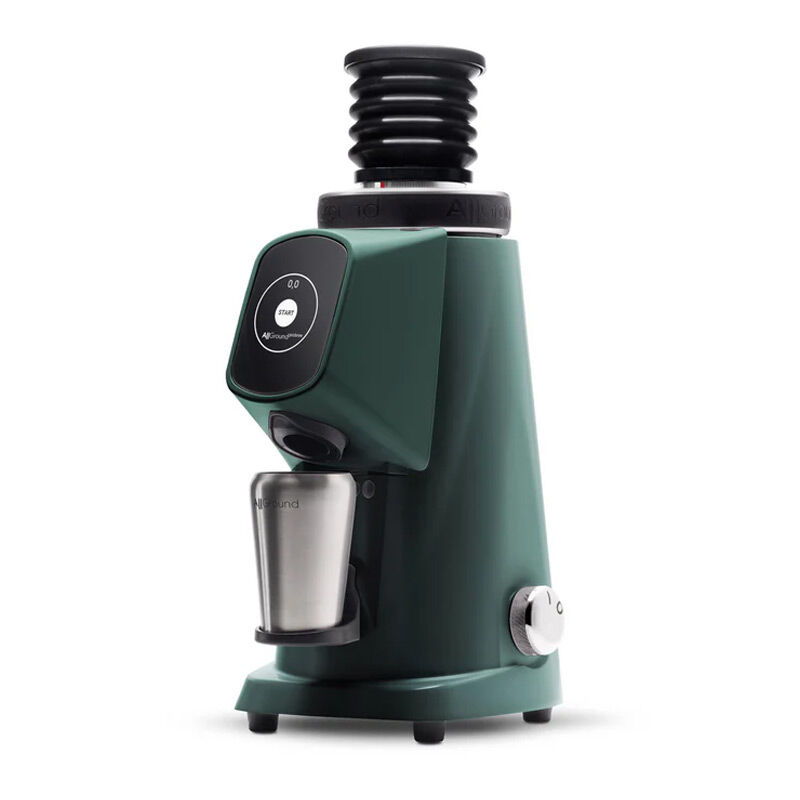 Fiorenzato AllGround Probrew On Demand Coffee Grinder, 64 mm, Forest Green - Fiorenzato
