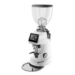 Fiorenzato F64 Evo Pro Sense Dark Titanium Cooled On Demand Coffee Grinder, 64 mm, White 