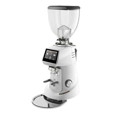Fiorenzato F64 Evo Sense Dark Titanium Cooled On Demand Coffee Grinder, 64 mm, White - Fiorenzato
