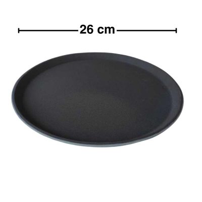 FMprofessional 43565 Sunum Tepsisi, 26 cm, Siyah - 2