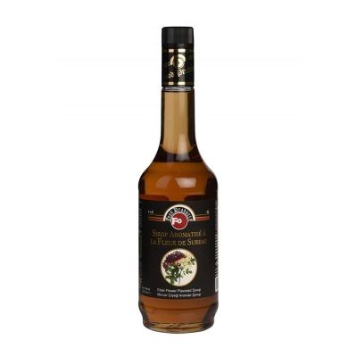 Fo Elderflower Mürver Çiçeği Aromalı Kokteyl Şurubu, 700 ml - 1