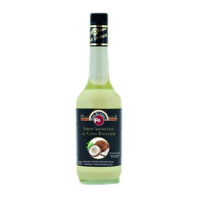 Fo Hindistan Cevizi Regular Aromalı Şeffaf Kokteyl Şurubu, 700 ml - 1