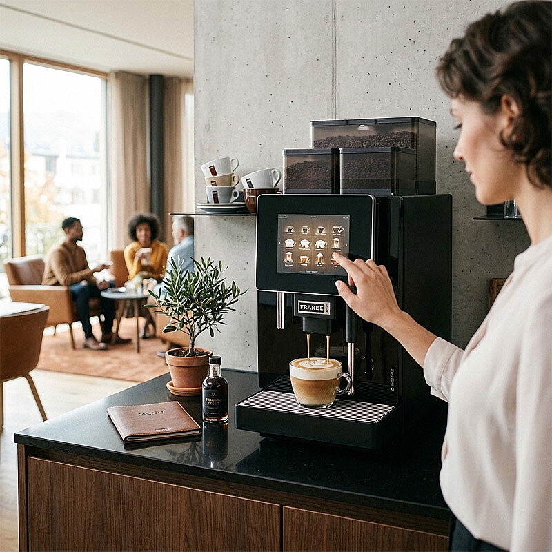 Franke A600 FM EC 1G 1P H1 Süper Otomatik Espresso Kahve Makinesi - Franke