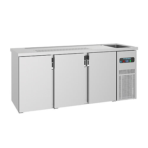 Frenox BBN3-E-R 3 Kapılı Bira Dolabı, 210x70x96 cm, Elektrikli - Frenox