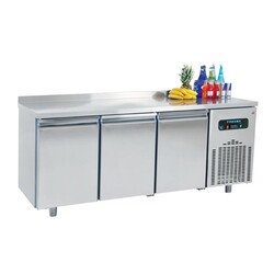 Frenox CGN3 Horizontal Type Under Counter Refrigerator, 3 Doors - Frenox