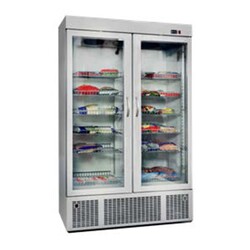 Frenox SN13-G Glass Door Display Refrigerator, 2 Doors - Frenox