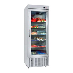 Frenox WN6-G Glass Door Display Refrigerator with Wheels, 1 Door - Frenox