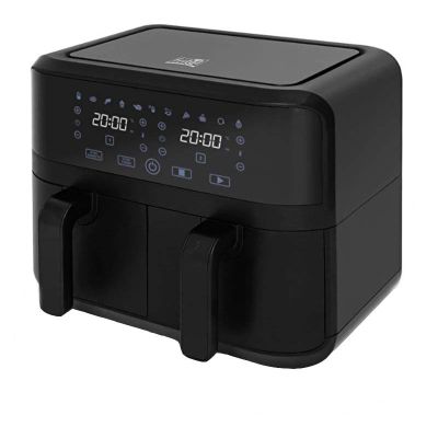 Fritel Snacktastic Twin Airfryer, 2.7x2 kg - Fritel