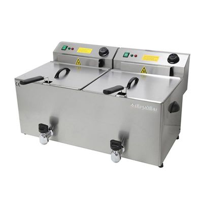 Öztiryakiler Fritöz, 10+10 L, Elektrikli - 1