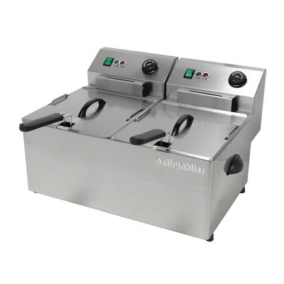 Öztiryakiler EF8DS Fritöz, 8+8 L, Elektrikli - 1