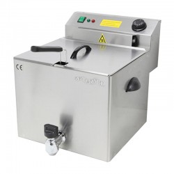 Öztiryakiler EF 10 S Fritöz, GN 2/3, 10 L, Elektrikli - Öztiryakiler