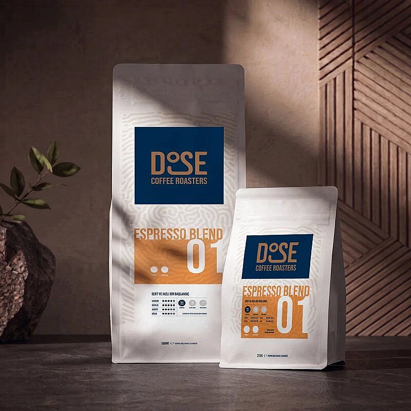 Fube Co DOSE 01 Espresso Blend Çekirdek Kahve, 1000 gr - Fube Co