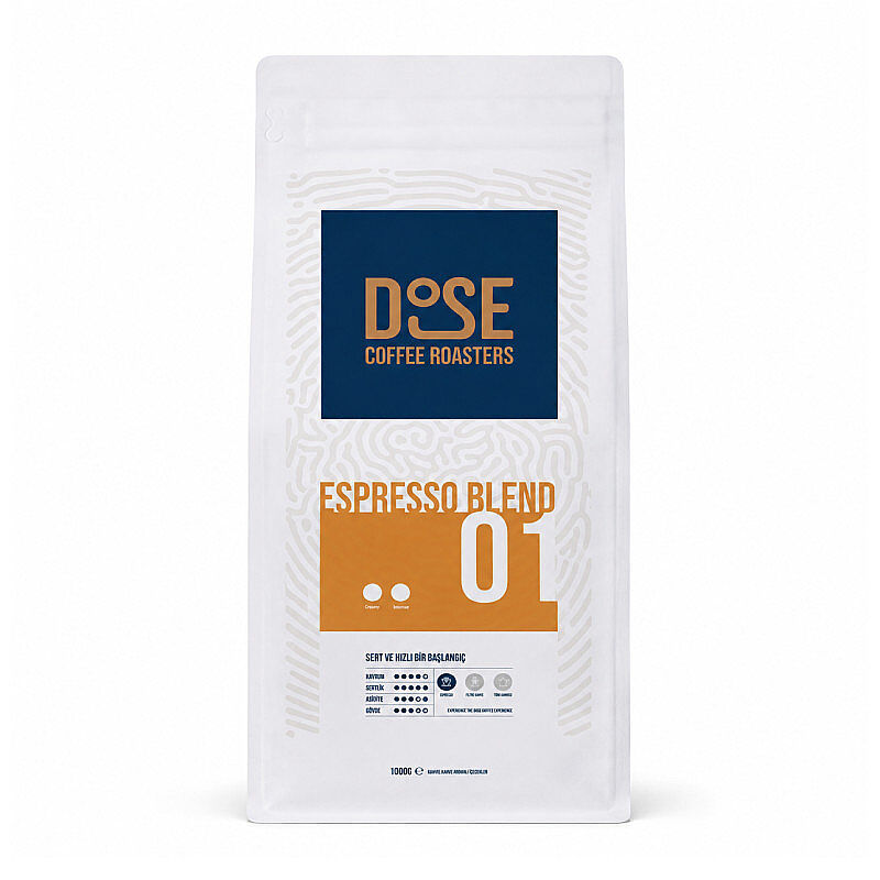 Fube Co DOSE 01 Espresso Blend Çekirdek Kahve, 1000 gr - Fube Co