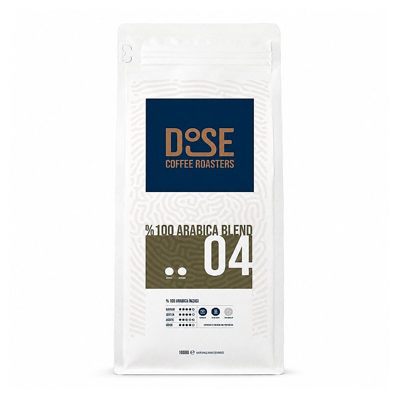 Fube Co DOSE 04 %100 Arabica Blend Çekirdek Kahve, 1000 gr - Fube Co
