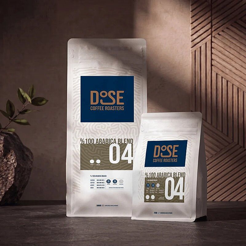 Fube Co DOSE 04 %100 Arabica Blend Öğütülmüş Filtre Kahve, 1000 gr - Fube Co