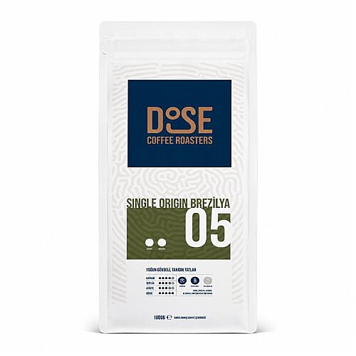Fube Co DOSE 05 SO Brezilya Öğütülmüş Filtre Kahve, 1000 gr - Fube Co