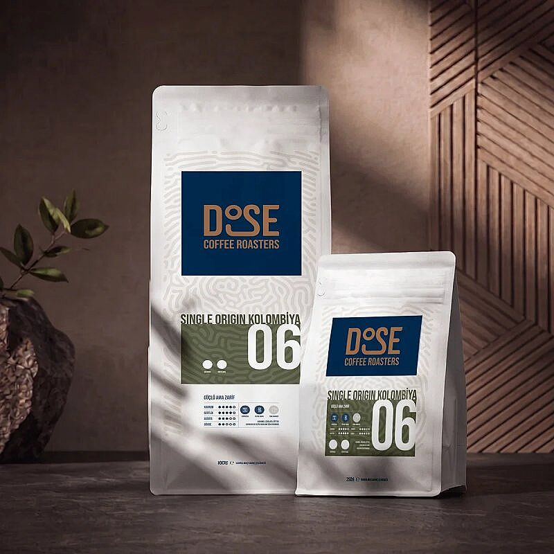Fube Co DOSE 06 SO Kolombiya Öğütülmüş Filtre Kahve, 1000 gr - Fube Co