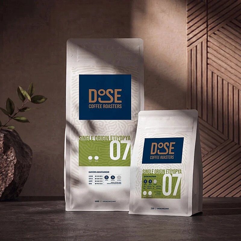 Fube Co DOSE 07 SO Etiyopya Çekirdek Kahve, 1000 gr - Fube Co