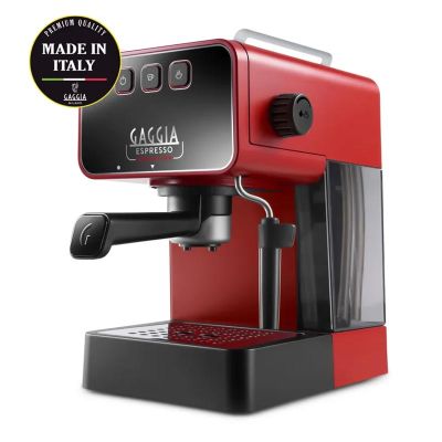 Gaggia EG2115/03 ماكينة تحضير قهوة الإسبريسو إيفوليوشن، أحمر - Gaggia