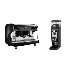 Кофемашина Gaggia La Decisa Espresso, 2 группы + кофемолка Gaggia Q10 - 1